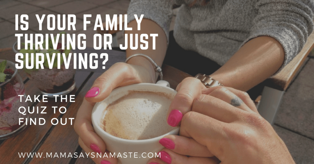 thriving families quiz