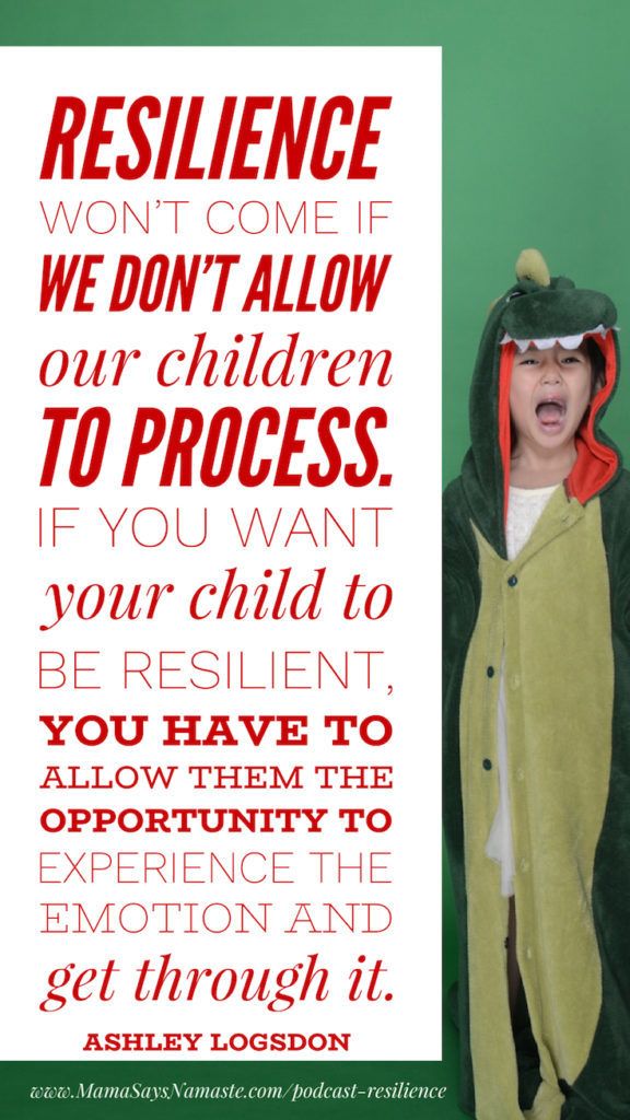 allow space, building resilience, resilience in kids, resilience in children