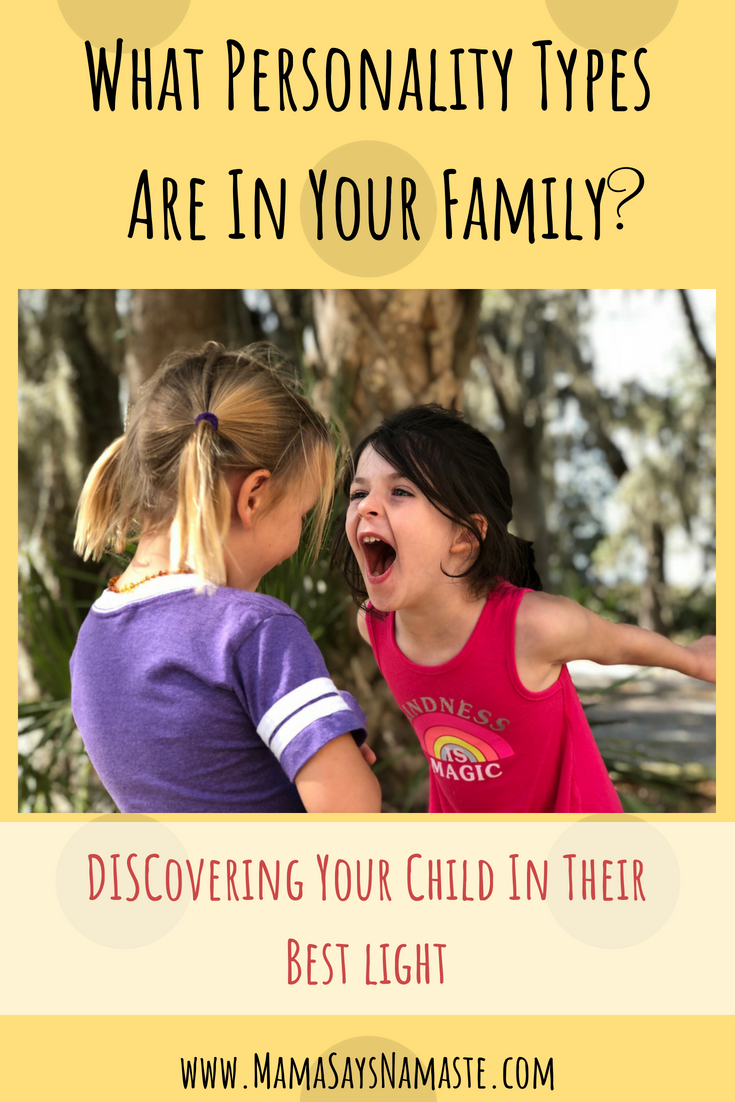 personality types for kids